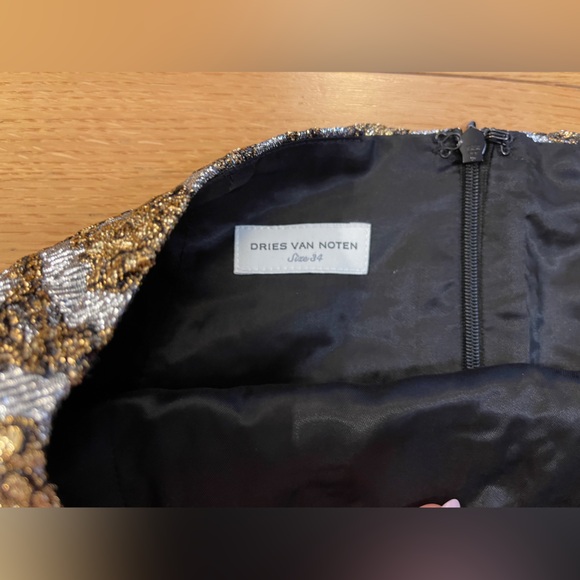 Dries Van Noten brocade skirt in size 34 - Picture 2 of 2